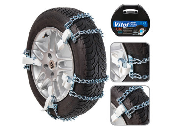 Цепи на колеса MODEL 3 размер NLE-42, в пластиковом боксе, 4шт (MODEL 3 NLE-42)