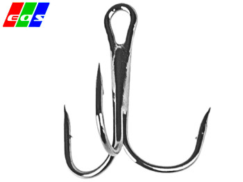 Крючок рыболовный тройник EOS Lightning №12 12х4мм (цена за упаковку 20шт)