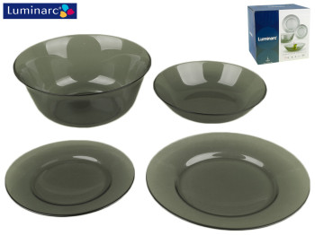 Сервиз столовый Luminarc "Directoire Graphite" 19 предметов 53205
