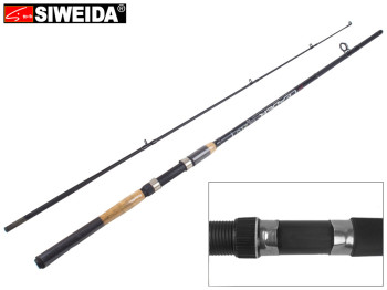 Спінінг штекерний Siweida "Liader Spin" композит, 5 кілець, 2-секційний 2,1м 50-150г