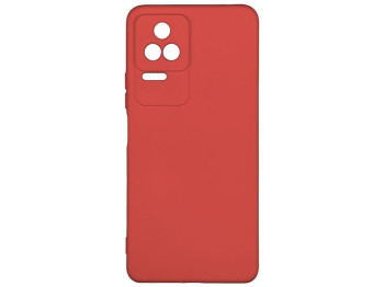 Чехол Full Case TPU+Silicone Touch No Logo для Xiaomi POCO F4 4G/5G Цвет 14, Red