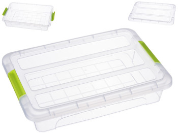 Контейнер універсальний Ал-Пластик Paper Box, для 1 упаковки А4, безбарвний 36,8х27,2х7,6см 4,5л