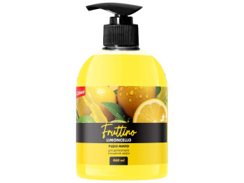 Жидкое мыло Chisto Fruttino Lemoncella, с глицерином и помпой, 460 мл