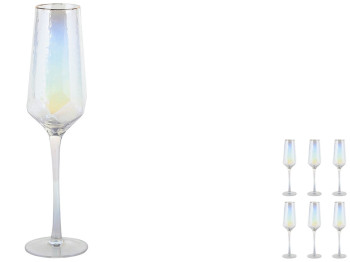 Набор бокалов для шампанского Pearl, 300мл (цена за набор 6шт)