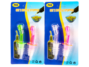 Диспенсер-пробка на бутылку 18,5см J01871  (цена за набор 2шт)