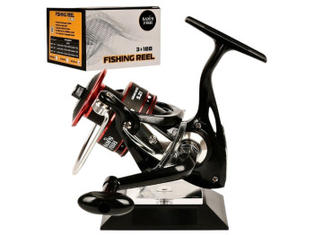 Котушка Sam's fish 4000 3+1bb алюмінієва шпуля