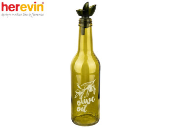 Бутылка для масла Herevin Green-Olive, 330мл, 96097