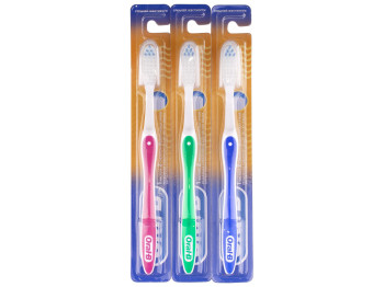 Зубна щітка Oral-B 123 "Clean Fresh Strong" 40 середня жорсткість (ціна за 1шт)