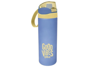 Пляшка для води Herevin PC-Good Vibes для спорту, 750мл 8690069650135