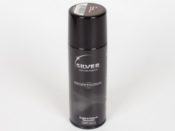 Спрей-краска восстанавливающая Silver PRO для нубука и замши (коричневый цвет) 200мл