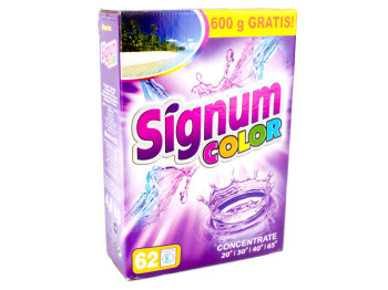 Стиральный порошок бесфосфатный "SIGNUM" Color 4.6кг (Украина)