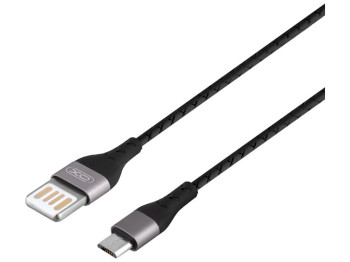 Кабель USB XO NB188 2.4A Кабель USB Micro Цвет Чёрный