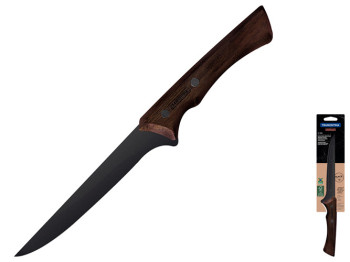 Нож Tramontina Churrasco Black, отделочный, 15,2см, 7891112296749