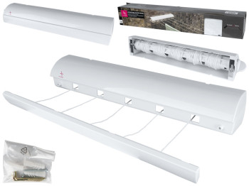 Сушилка для белья настенная веревочная 21м