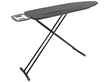 Дошка прасувальна, металева сітка, 122×38см, колір сірий