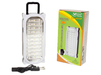 Лампа светодиодная аккумуляторная Yajia 33LED 1400mAh 2W