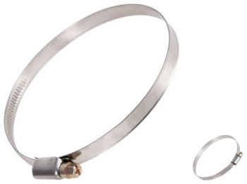 Хомут нержавіюча сталь 130-150 W2 9мм