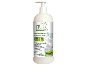 Гель-эко для мытья посуды nO% с яблочным уксусом 1л