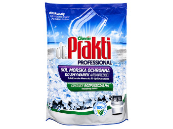 Сіль для посудомийних машин Dr. Prakti Professional, для пом'якшення води, 1,5 кг