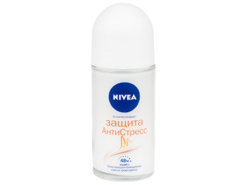 Дезодорант-антиперспірант кульковий Nivea "Захист Антистрес" 48 годин, 50мл