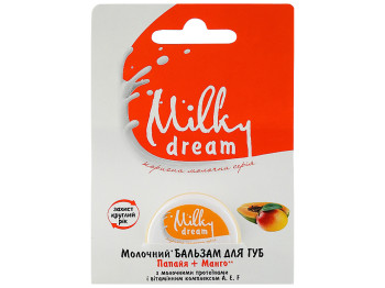 Бальзам для губ Milky Dream Папая+Манго