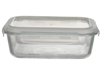 Контейнер Eсomo Thermo Box, прямоугольный, боросиликатное стекло, 1030мл, 19,8×14,8×5,9см