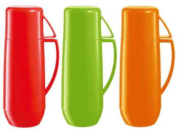 Термос с кружкой FAMILY COLORI 1л 91425