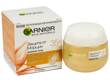 Крем від зморшок денний Garnier Skin Naturals "Захист від зморшок" 35+ 50мл