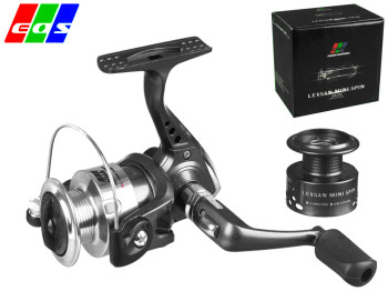 Катушка EOS "lexsan mini spin LMS-200" 3+1bb металлическая шпуля с дополнительной пластиковой