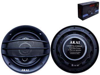 Динамики четырехполосные коаксиальные Akai CA007A-CV654C 16см