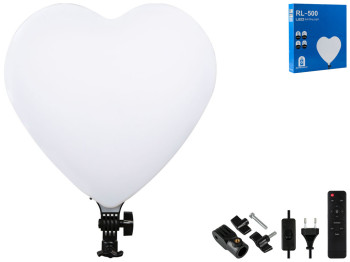 LED Панель RL-500 33cm (Heart Style) Колір Чорний