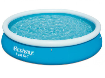 Бассейн семейный надувной Fast Set. Bestway 57456