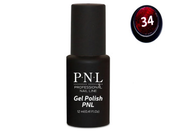 Гель-лак для ногтей P.N.L №034 Passion 12мл