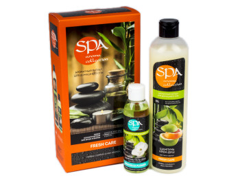 Набор подарочный Spa Aroma "Fresh care" (Шампунь-крем-душ 440г+Шампунь-гель-душ 105г)