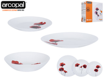 Сервиз столовый Arcopal "Bertille" 18 предметов 39633