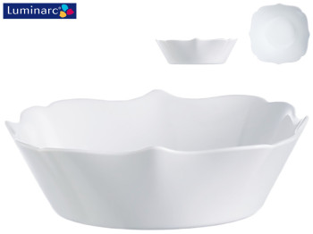 Салатник Luminarc Authentic White стеклокерамический 16см 83045