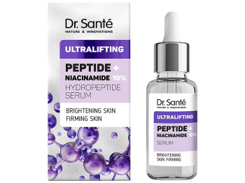 Сироватка для обличчя Dr.Sante Ultralifting Hydropeptide Serum, з ніацинамідом та пептидами, 30мл