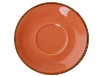 Блюдце чайне Porland Orange, 15см