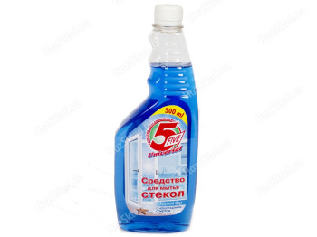 Средство для мытья стекол Five Морской бриз с нашатырным спиртом (запаска) 500мл