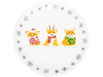 Набір тарілок десертних Christmas 6», 15,2см (ціна за набір 4шт)