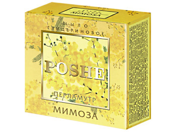 Мило туалетне гліцеринове POSHE "Мімоза" 100г