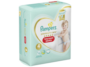 Подгузники-трусики одн. для мальч. и девочек Pampers PremiumCare Pants Размер 4 Maxi 9-15кг 22шт