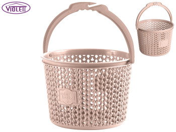 Корзина для прищепок Violet House Violetta 2л (цвет бежевый) 00271