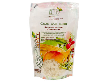 Сіль для ванни "Pharma Bio" - "Здорове дихання з евкаліптом" 500гр