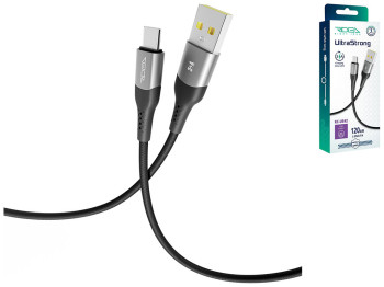 Кабель USB Ridea RC-US42 UltraStrong Type-C 3A 1,2м Цвет Черный