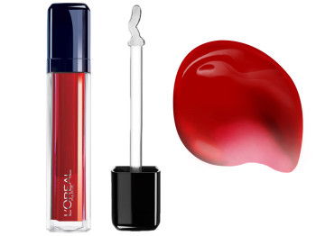 Блеск для губ матовый LOreal Paris "Glam Shine matte" оттенок 402 (томатно-красный) 8мл