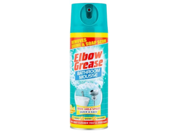 Мусс для ванной Elbow Grease Bathroom Mousse, с ароматом лимона, 400мл