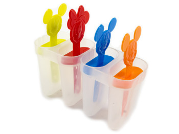 Форма для морозива пластик 4шт / наб 8см WHW99472