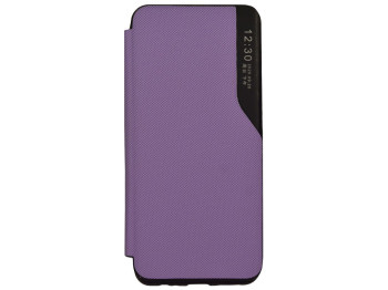 Чохол книжка Business Fabric для Xiaomi Redmi Note 10 Колір 9, Purple