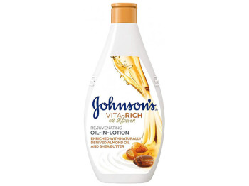 Лосьон для тела Johnson's Body Care Vita-Rich питательный с маслами миндаля и ши 250мл